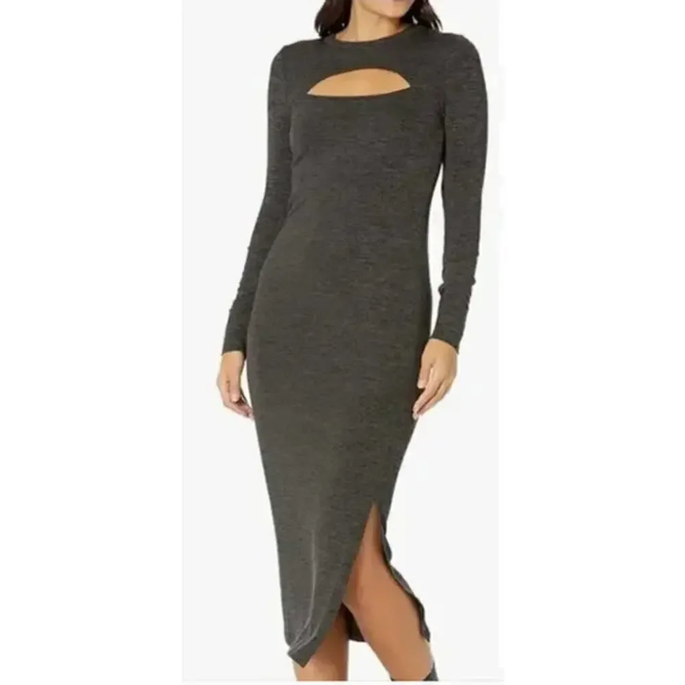 french connection cut out midi dress French Connection Cut Out Midi Dress